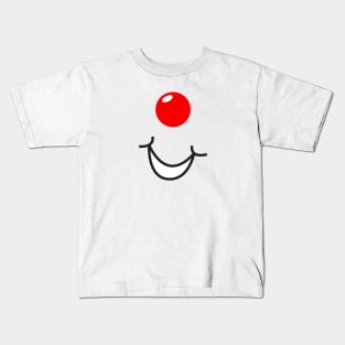 Red Nose Day, Funny and Inclusive Clown Nose Kids T-Shirt